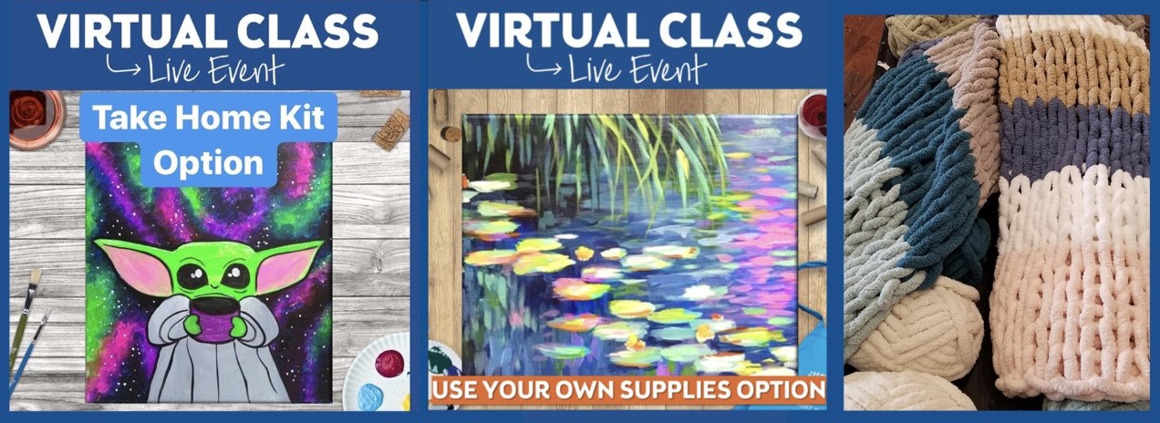 Pinot's Palette Virtual & Take Home Classes!